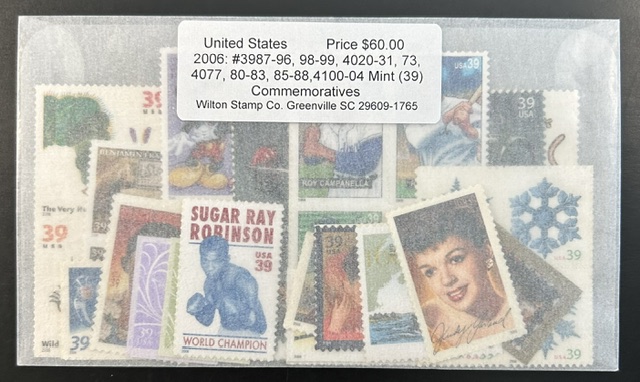 United States 2006 Mint Year Set of 39