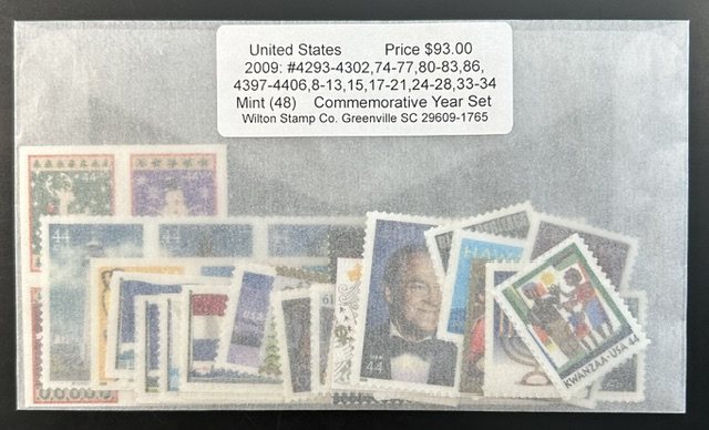 United States 2009 Mint Year Set of 48
