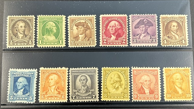 United States #704-15 Washington Bicentennial